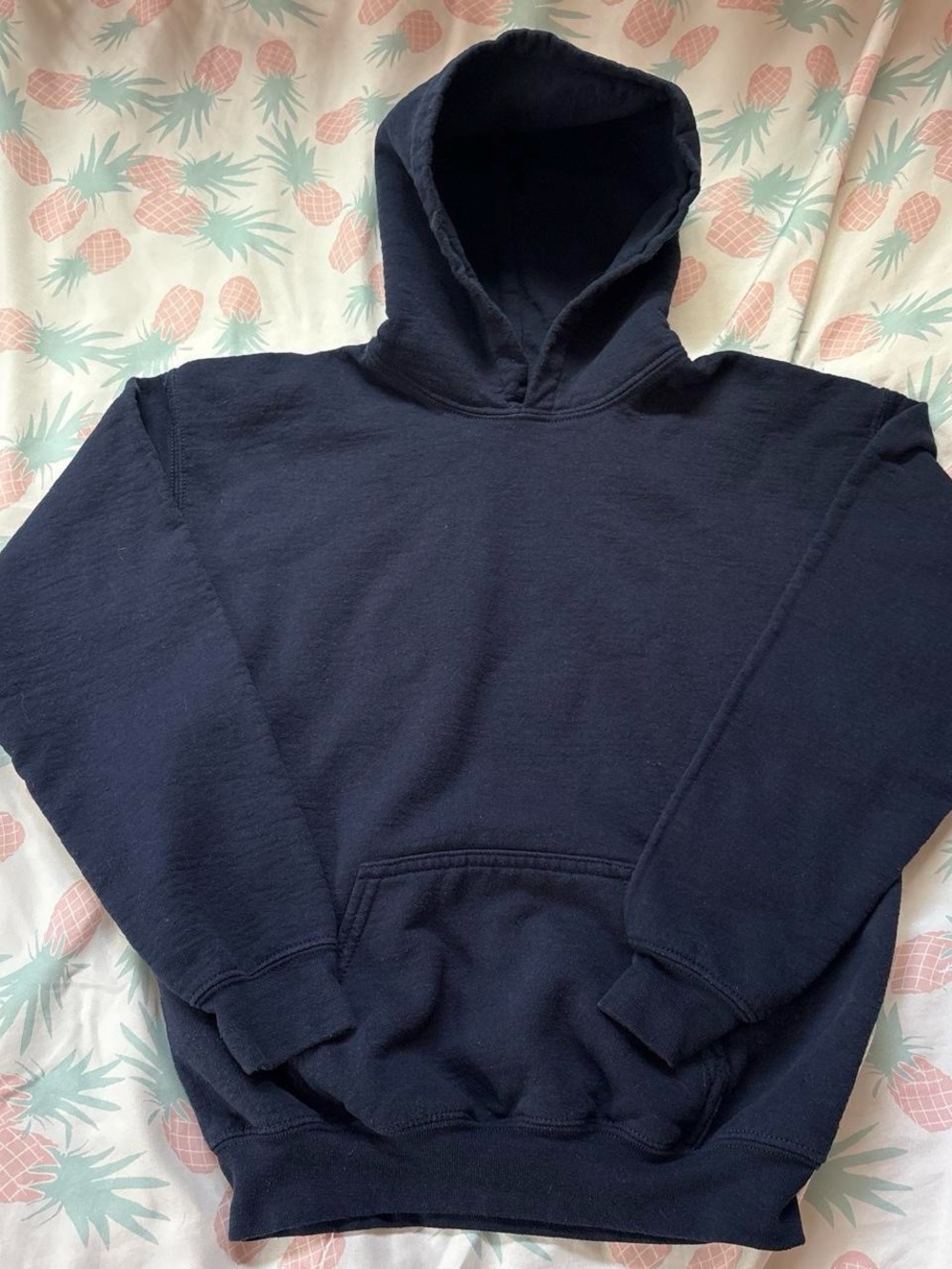Gildan Navy Pullover Hoodie